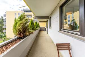 Langjährig vermietete Wohnung mit XXL-Balkon
