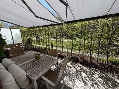 **Herbst auf der Terrasse genießen** Mega 2 Zi.-EG-Wohnung in München-Feldmoching
