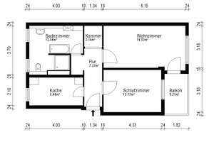 bezugsfreie Wohnung Nähe Kurfürstendamm, hochwertige Ausstattung mit Fahrstuhl und Balkon 
 – Die vollständige Adresse der Immobilie erhältst du vom Anbieter., 10707 Wilmersdorf, Berlin – Vorschaubild 11