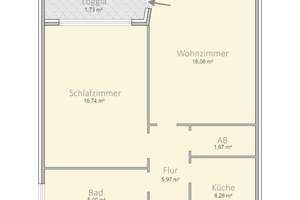 Einzugsbereit!
2-Zi.-Mietwohnung mit Loggia – Die vollständige Adresse der Immobilie erhältst du vom Anbieter., 33689 Sennestadt, Bielefeld – Vorschaubild 12