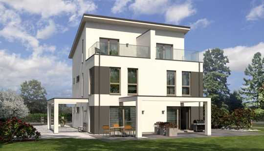 Bild von NUR NOCH EINE HÄLFTE FREI - TOP-LAGE TRIFFT ARCHITEKTUR: DOPPELHAUS IN HOFHEIM 