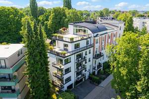 Stilvolles Penthouse auf zwei Wohnebenen in bester Lage – Die vollständige Adresse der Immobilie erhältst du vom Anbieter., 20149 Harvestehude, Hamburg – Vorschaubild 12