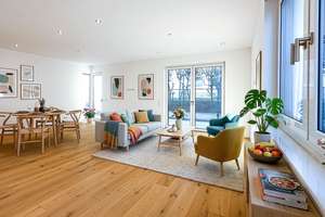 THAER18 - WE 02: Bezugsfertige barrierefreie 2-Zimmer-Neubauwohnung mit 77,30 m² und Terrasse