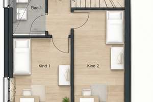 Neubau: 4 Zi Maisonette Whg mit Garten und hochwertiger Einbauküche – 81249 Lochhausen, München – Vorschaubild 16
