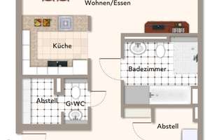 Ihr Traumzuhause in Aachen: 3-Zimmer-Wohnung mit Süd-Balkon, viel Licht und Wohlfühlfaktor! – Vaalser Straße 81, 52074 Westpark, Aachen – Vorschaubild 2