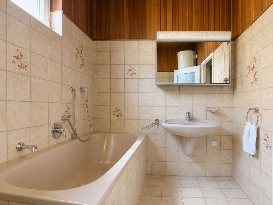 Badezimmer im Vorderhaus