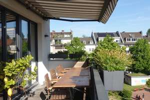 Süd-Terrasse über volle Breite | 124 m² kernsaniert | Düsseldorf-Stadtmitte – Hohenzollernstraße 27, 40211 Stadtmitte, Düsseldorf – Vorschaubild 15
