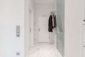 Luxuriös möbliertes Apartment mit Balkon und TG-Stellplatz in der Kameha Residence – Die vollständige Adresse der Immobilie erhältst du vom Anbieter., 40213 Altstadt, Düsseldorf – Vorschaubild 10