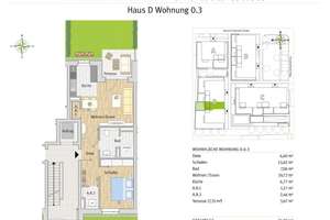 Schicke  2 Zimmer Gartenwohnung in ruhiger Wohnlage von Schlebusch! – Heinrich-Strerath-Str.  26, 51375 Schlebusch, Leverkusen – Vorschaubild 9