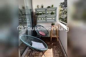Tauschwohnung: Tausche 1,5 Zi/43m² gegen 3 Zi/75m² (mind.)