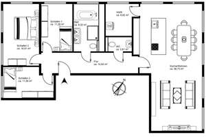 4-Zimmerwohnung in der Innenstadt | www.LUTTER.net – Schröderstraße 18, 18055 Stadtmitte, Rostock – Vorschaubild 7
