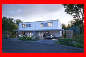 Exklusives Wohnen: Neubau-DHH in Söhre – Die vollständige Adresse der Immobilie erhältst du vom Anbieter., 31199 Diekholzen – Vorschaubild 1