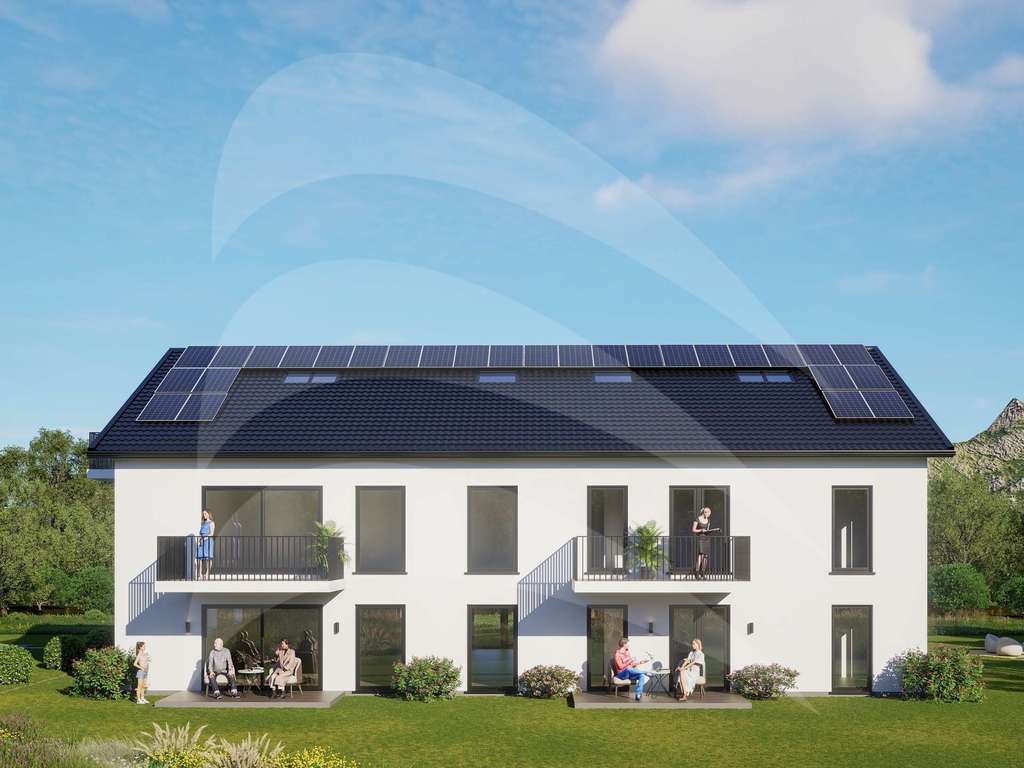 Immobilie in Donaustauf - KFW40 mit QNG und 180qm Fläche: Riesige 4-Zimmer-Maisonette-Wohnung mit 3 weiteren Räumen im UG - Bild 0