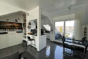 Dachgeschosswohnung (96 m²) mit großer West-Terrasse Modernisierte 3-Zimmer, Fußbodenheizung  – Vorrathstraße 19, 45139 Ostviertel, Essen – Vorschaubild 2