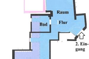 AUF 3 EBENEN MIT TERRASSE BEZUGSFREI AUßERGEWÖHNLICHE WHG. WOHNKÜCHE WANNENBAD+G-WC PARKETT REISHOLZ – 40599 Reisholz, Düsseldorf – Vorschaubild 17