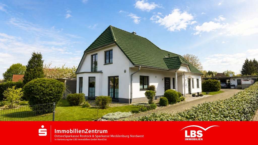 Immobilie in Lüssow - Unweit Güstrow mit Einliegerwhg. & Sauna - Bild 0