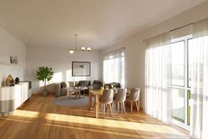 KfW 40 QNG Neubau: Lichtdurchflutete 3-Zimmer-Wohnung mit Terrasse und privatem Garten – 70563 Rosental, Stuttgart – Vorschaubild 4