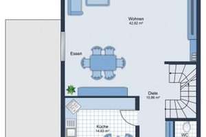 Schönes Reihenendhaus mit Keller in Aachen-Haaren – Die vollständige Adresse der Immobilie erhältst du vom Anbieter., 52080 Haaren, Aachen – Vorschaubild 15