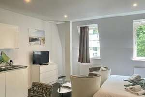 LEIPZIG-WALDSTRASSENVIERTEL * FABRIKANTENVILLA GEORGI * VOLL MÖBLIERTES APARTMENT mit DUSCHBAD im... – 4105 Zentrum-Nordwest, Leipzig – Vorschaubild 11