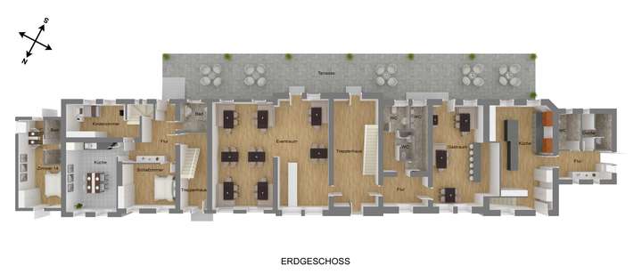 Grundrisse Erdgeschoss