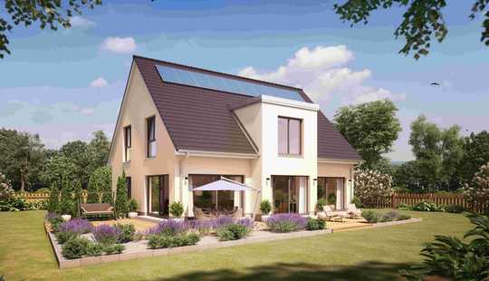 Bild von Traumgrundstück inklusive hochwertiger Villenplanung mit tollen Details und großer PV-Anlage