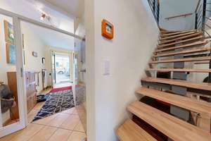 Stilvolles Stadthaus I Großzügiges Raumkonzept I Kamin I Dachterrasse – 4229 Plagwitz, Leipzig – Vorschaubild 2