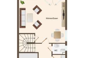 Wohnen am Stadtrand! Reihenhaus mit 4 Zimmern, Wintergarten, Terrasse, Carport, HWR – Die vollständige Adresse der Immobilie erhältst du vom Anbieter., 18059 Biestow, Rostock – Vorschaubild 2