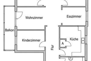 Großzügige 4-Zimmer-Wohnung mit Balkon, Garage  in ruhiger Lage von Münster Hiltrup – Die vollständige Adresse der Immobilie erhältst du vom Anbieter., 48165 Hiltrup-West, Münster – Vorschaubild 9