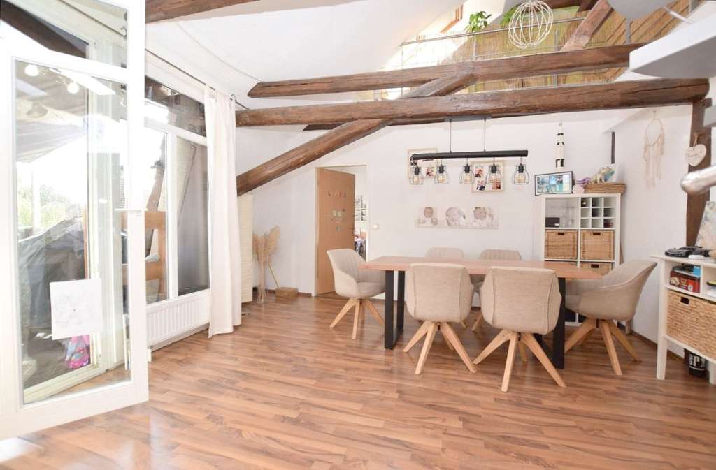 Immobilie in Schöppenstedt - Charmante Maisonette-Wohnung mit Galerie und Südbalkon in Schöppenstedt - Bild 3