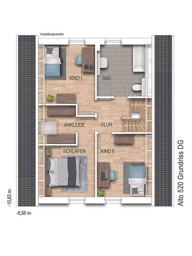 Immobilie in Meddersheim - Zuhause ist dort, wo die Familie ist - Ihr Neubau im Neubaugebiet "Am Klastein" - Bild 3