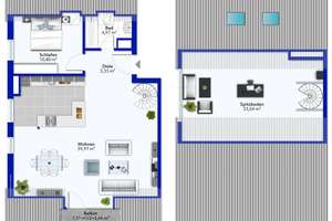Moderne 2,5 Zimmer Maisonette Wohnung  – Die vollständige Adresse der Immobilie erhältst du vom Anbieter., 30629 Misburg-Nord, Hannover – Vorschaubild 8