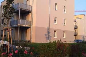 Blick in den Wiesenpark - Gemütliche 2-Zimmer-Wohnung mit sonnigem Balkon – Peter-Behrens-Straße 7/7a, 14469 Bornstedt, Potsdam – Vorschaubild 5