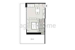 MÖBLIERT - BESTE LAGE - Modernes Business Apartment mit Balkon – Die vollständige Adresse der Immobilie erhältst du vom Anbieter., 70191 Heilbronner Straße, Stuttgart – Vorschaubild 17
