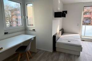 Erstbezug: 1-Zimmer Appartement für Studenten*innen im 3. OG mit Balkon in Augsburg-Hochfeld – Firnhaberstraße 20, 86159 Hochfeld, Augsburg – Vorschaubild 4