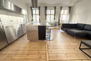 Bezugsfreie, möblierte und frisch renovierte 2 Zimmer Altbau-Wohnung mit Balkon - am Ku´Damm – Die vollständige Adresse der Immobilie erhältst du vom Anbieter., 10711 Halensee, Berlin – Vorschaubild 8