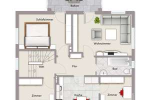 Dreifamilienhaus im beliebten Bielefelder Osten – Die vollständige Adresse der Immobilie erhältst du vom Anbieter., 33607 Mitte, Bielefeld – Vorschaubild 5