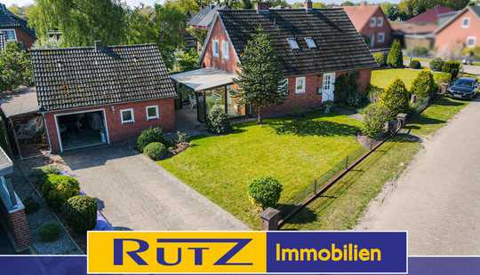 Bild von Ganderkesee-Heide | Gepflegtes Siedlungshaus auf schönem Eckgrundstück mit Garage und viel Potential