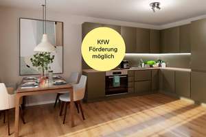 Barrierefreie Eigentumswohnung mit Loggia in Südausrichtung mit pflegeleichtem Designerboden – Lilli-Marx-Straße 22, 40597 Benrath, Düsseldorf – Vorschaubild 1