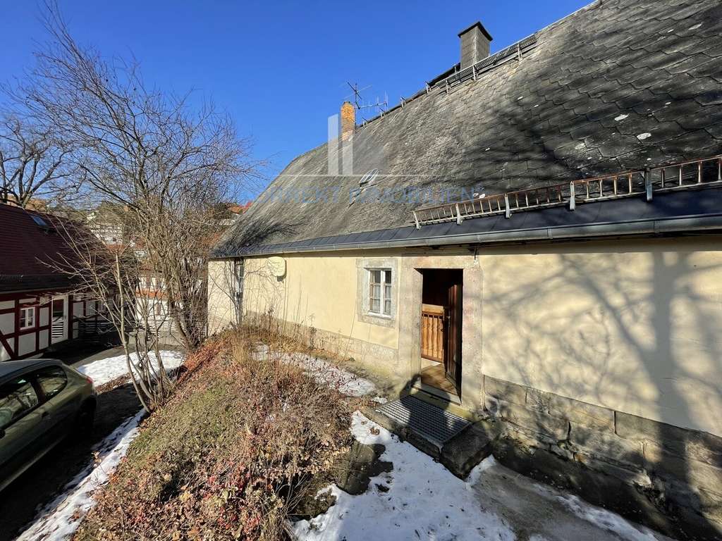 Immobilie in Hohnstein - Historisches Fachwerkhaus mit Blick zur Burg Hohnstein/ Denkmal mit Potenzial in Top-Lage der Sächs - Bild 3