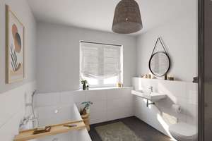Terrasse und Dachterrasse im neugebauten Reihenmittelhaus für vollen Komfort – Südring 15A, 42579 Heiligenhaus – Vorschaubild 3
