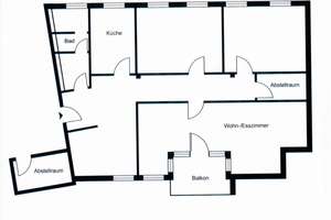 Zuhause mit 3,5 Zimmern und Balkon in der Mainzer Altstadt