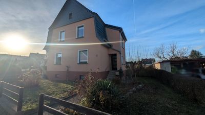 Einfamilienhaus in Bleicherode mit großem Garten, Garage und Nebengelassen