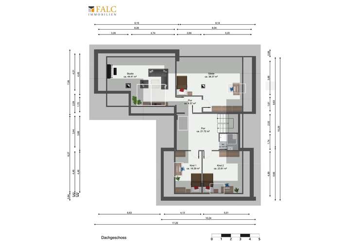 Grundriss Obergeschoss