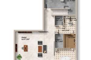 Architektenbungalow mit ikonischer Architektur und einzigartigem Naturschutzblick – Die vollständige Adresse der Immobilie erhältst du vom Anbieter., 22359 Volksdorf, Hamburg – Vorschaubild 25