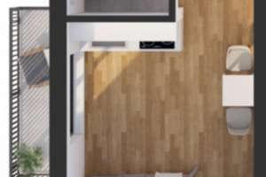 Helles und modernes Apartment am See mit guter Anbindung/Neubau 2022 – Mochostraße 24, 80995 Lerchenau-West, München – Vorschaubild 6