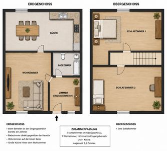 100 m² Wohnung – komplett renoviert & Erstbezug