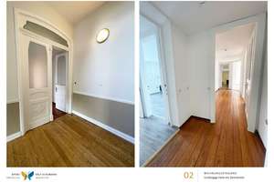 Großzügige Altbau-Etage mit großem Balkon + zusätzl. ELW-Bereich in gepflegtem historischem Wohnhaus – Die vollständige Adresse der Immobilie erhältst du vom Anbieter., 65187 Rheingauviertel / Hollerborn, Wiesbaden – Vorschaubild 3