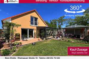 Neuwertiges, freistehendes Traumhaus mit sonnigem Garten und Fernblick in 1-A-Wohnlage – Bad Kreuznach (Kreis) – Vorschaubild 1