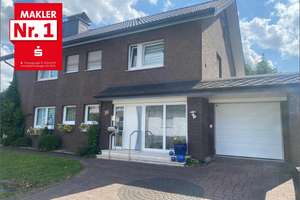 Lippetal-Lippborg / Ein -  oder Zweifamilienhaus mit rd. 190 m² Wfl.  / rd. 1.000 m² Grundstück  – Heidfeld 14, 59510 Lippetal – Vorschaubild 1