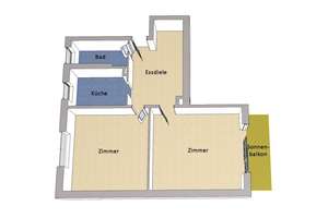 IMMOBERLIN.DE - Wohlfühllage! Sehr behagliche Wohnung mit ruhiger Loggia – Die vollständige Adresse der Immobilie erhältst du vom Anbieter., 13593 Wilhelmstadt, Berlin – Vorschaubild 10
